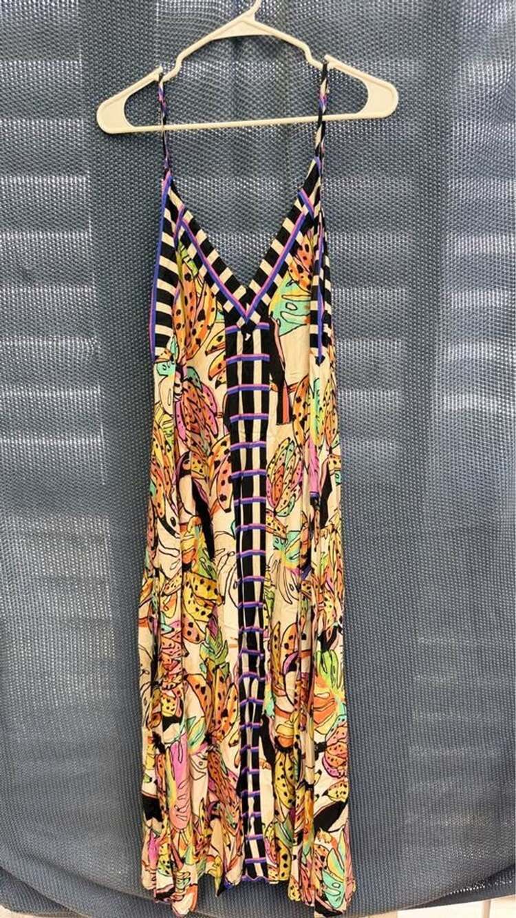Farm Rio Tropical Toucan Banana Maxi Dress